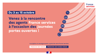 Frances services : journées portes ouvertes du 3 au 15 octobre 2022